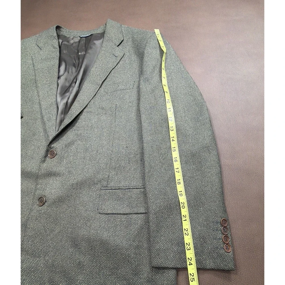 ZANELLA Italy Silk Blend Sport Coat Blazer Mens 44R Patterned Woven Wedding MINT